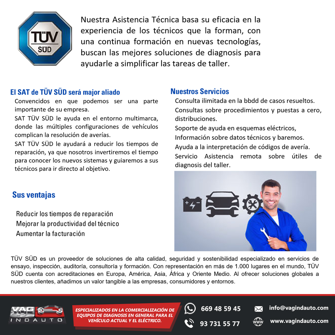 TUV SUD & VAGINDAUTO DESCRIPCION
